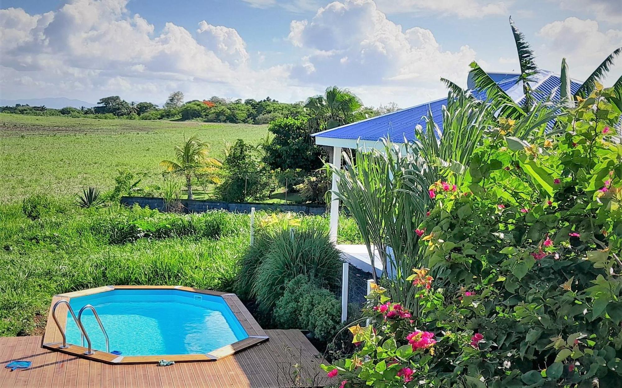 Kaz A Klemence Gite Creole Avec Piscine Et Table Dhotes A Anse Bertrand Экстерьер фото